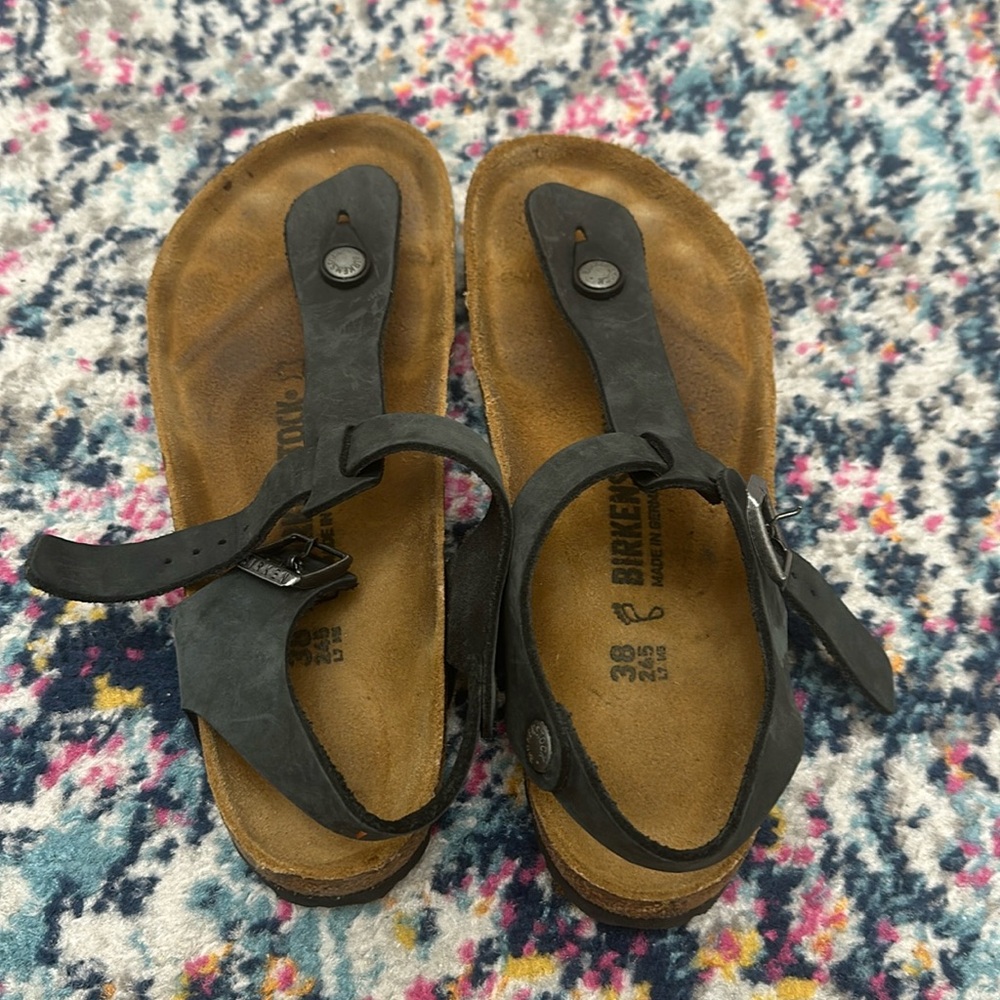 Birkenstock Gizeh with back strap size 38